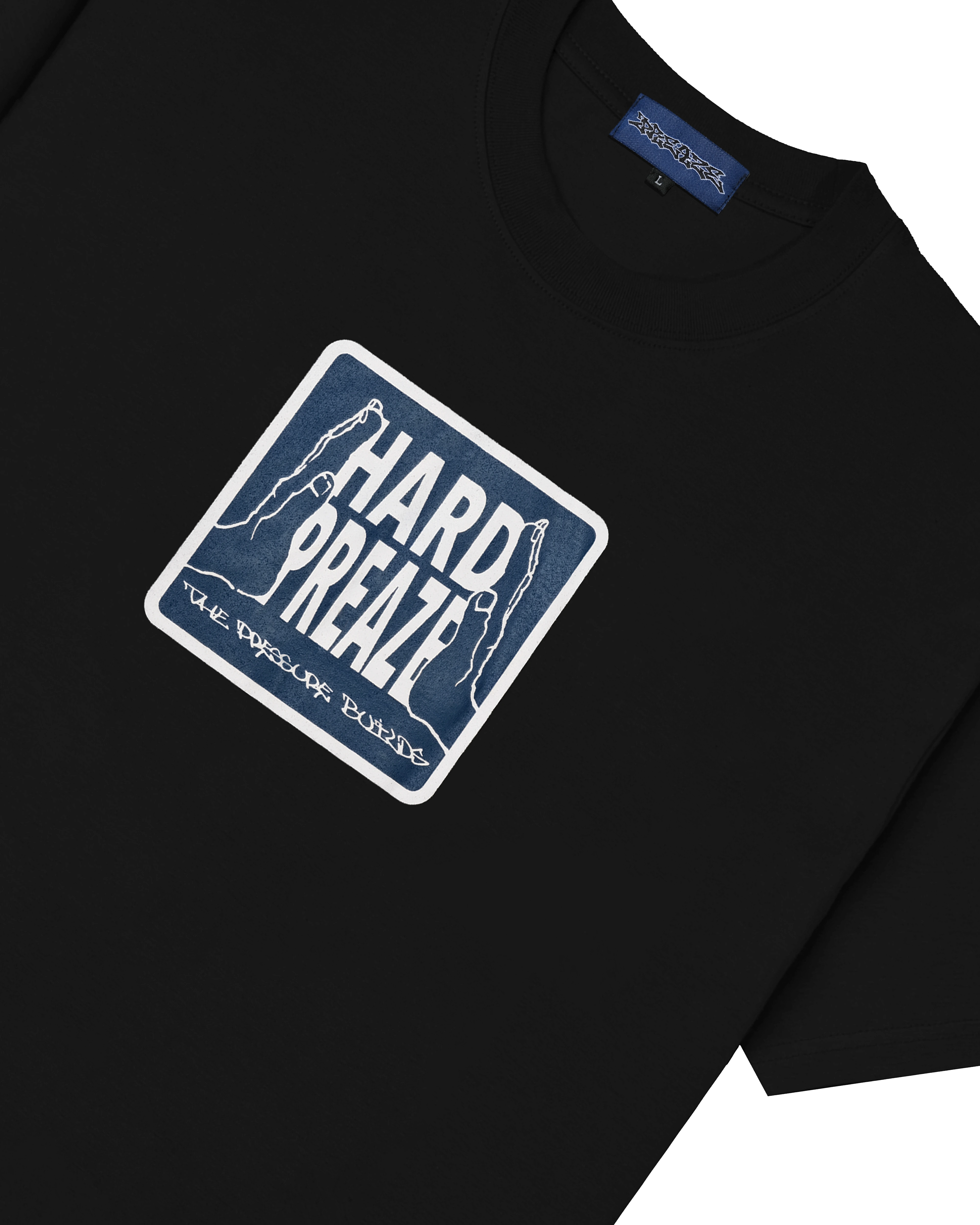 THE PRESSURE BUILDS - BLACK TEE hover